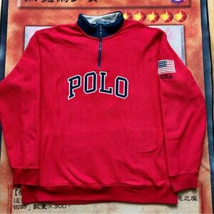 Polo Ralph Lauren Fleece 1/4 Zip Sweater